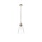 Z-Lite Wentworth 1 Light Pendant, Polished Nickel & Clear 2300P8-PN - alternate 4